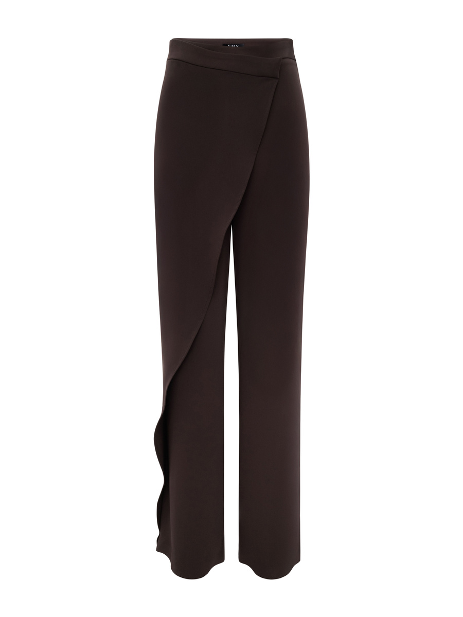 Trousers with wrap front