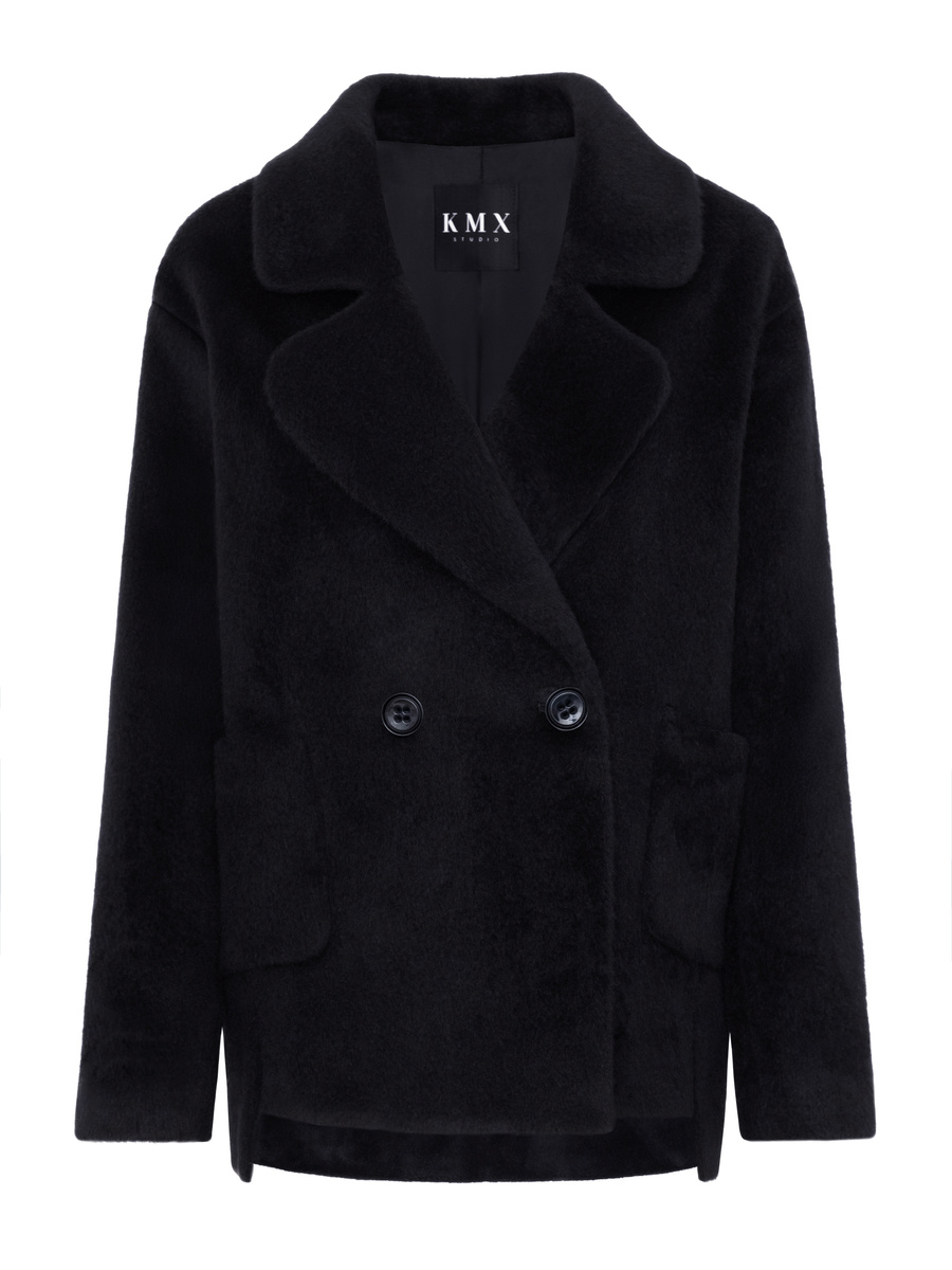 KMX Studio Kurtka zimowa z wełny dziewiczej i alpaki