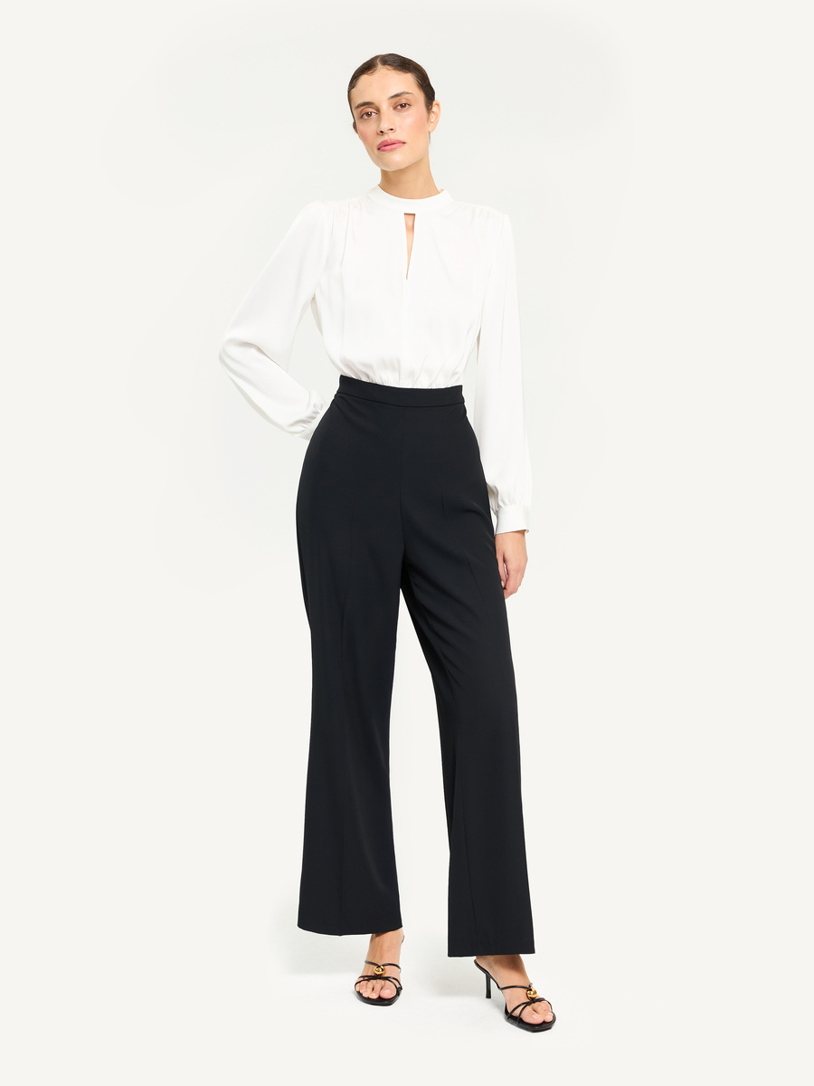 Two-tone contrasting jumpsuit